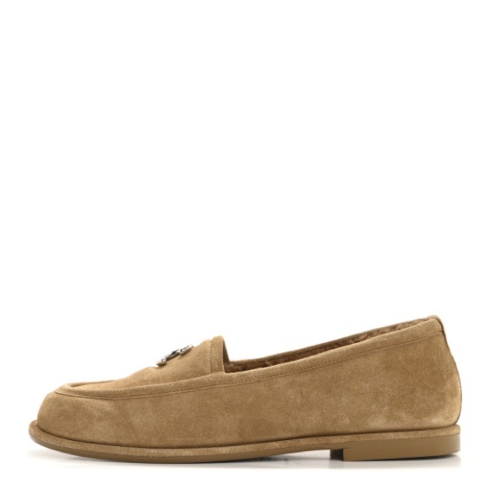 ❌SOLD❌ CHANEL Moccasins New in Box Dark Beige Loafers size 36 full set - Picture 2 of 8